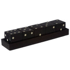 Black and White 5 Dice Set