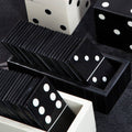 Black Domino Set with Black Dominoes