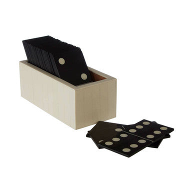 Black and White Domino Set