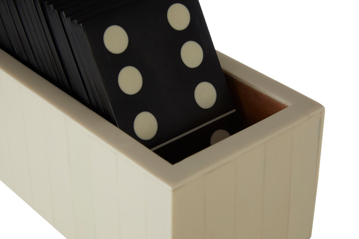 Black and White Domino Set