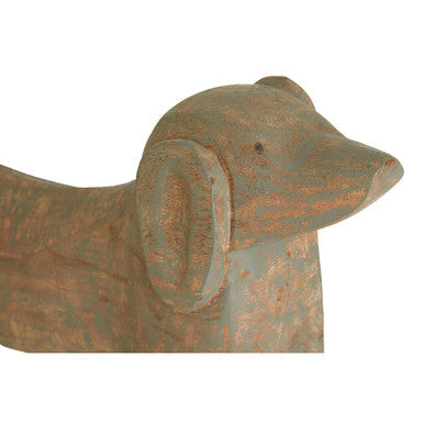 Mango Wood Sausage Dog Sculpture | Fidra