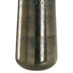 Blue Speckled Glass Large Vase
