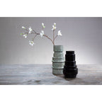 Black Earthenware Vase