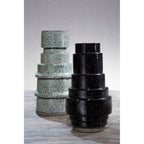 Black Earthenware Vase