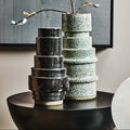 Black Earthenware Vase