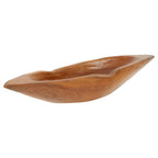 Medium Teak Wood Boat Dish