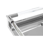 Silver Finish Rectangular Tray