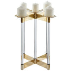 Gold Finish Candelabra