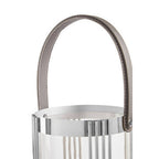 Small Silver Finish Steel Lantern