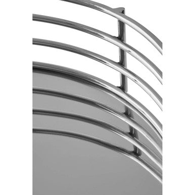 Silver Round Tray