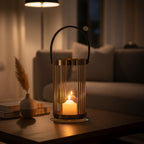 Large Gold Finish Lantern
