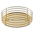 Round Gold Tray