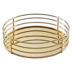 Round Gold Tray
