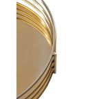 Round Gold Tray