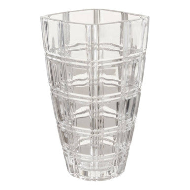 Vase with Grid Pattern