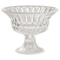 Footed Vase with Wide Lip
