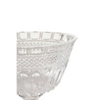 Footed Glass Fruit Bowl
