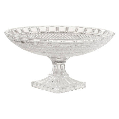 Pedestal Glass Fruit Bowl