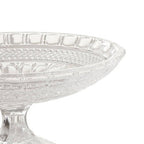 Pedestal Glass Fruit Bowl