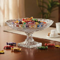 Pedestal Glass Fruit Bowl