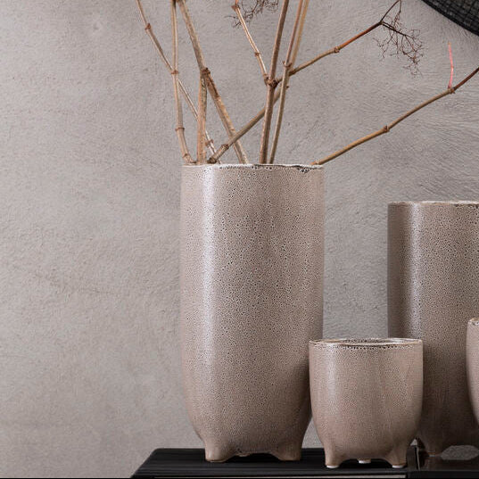 Natural Speckled Small Vase