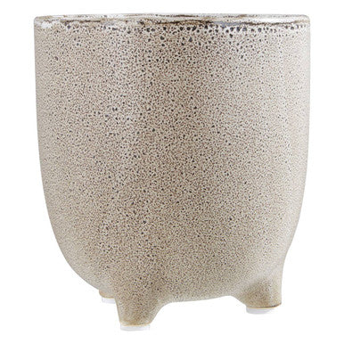 Natural Speckled Small Planter