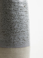 Grey Speckled Bottled Vase