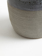 Grey Speckled Bottled Vase