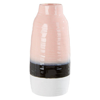 Dip Dye Effect Tapered Vase