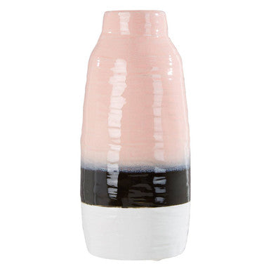 Dip Dye Effect Tapered Vase