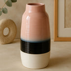 Dip Dye Effect Tapered Vase