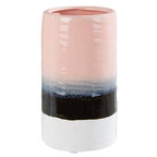 Dip Dye Effect Cylindrical Vase