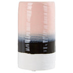 Dip Dye Effect Cylindrical Vase