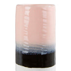 Dip Dye Effect Cylindrical Vase