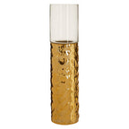 Large Pillar Gold Candle Holder