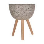 Medium Grey Speckled Planter