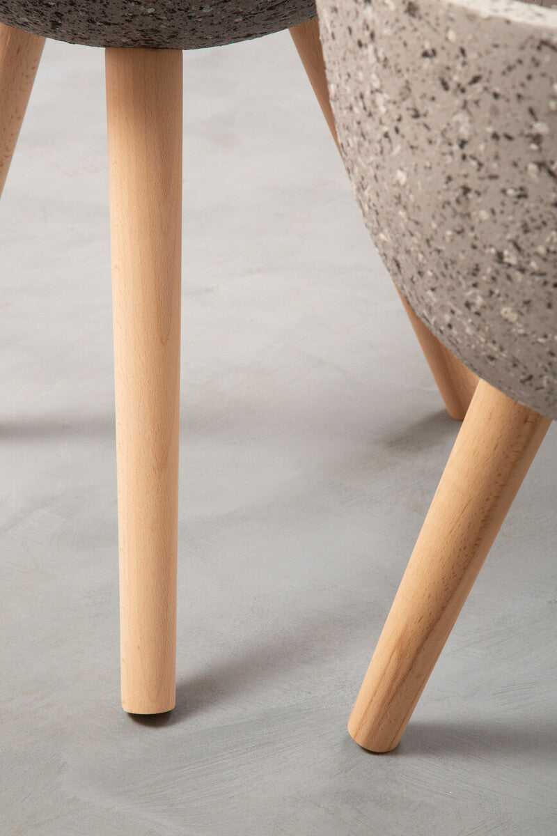 Medium Grey Speckled Planter
