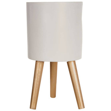 Small White Planter