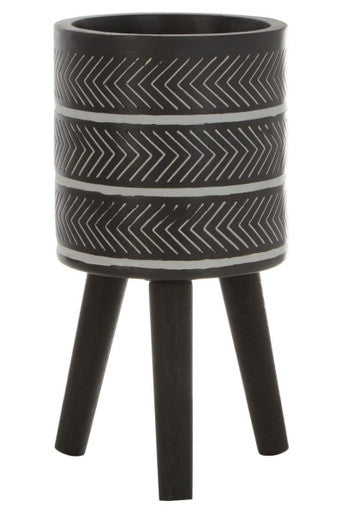Small Chevron Planter