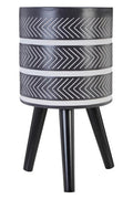 Large Chevron Planter
