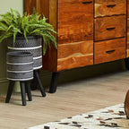 Large Chevron Planter