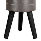Small Black and White Finish Planter