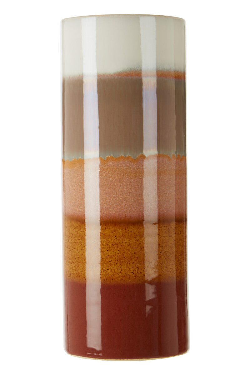 Large Multicoloured Ceramic Vase