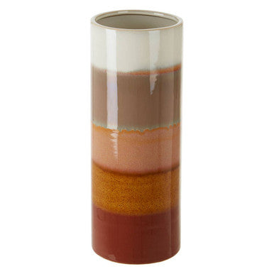 Large Multicoloured Ceramic Vase