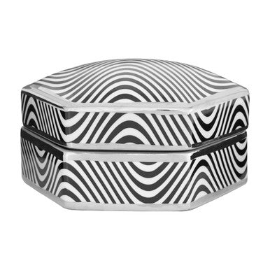 Black and White Small Trinket Box