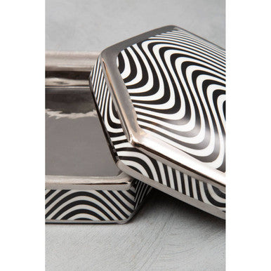 Black and White Small Trinket Box