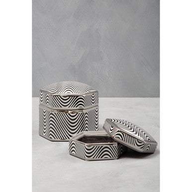 Hexagonal Large Trinket Box