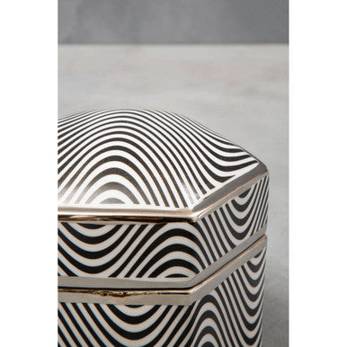 Hexagonal Large Trinket Box