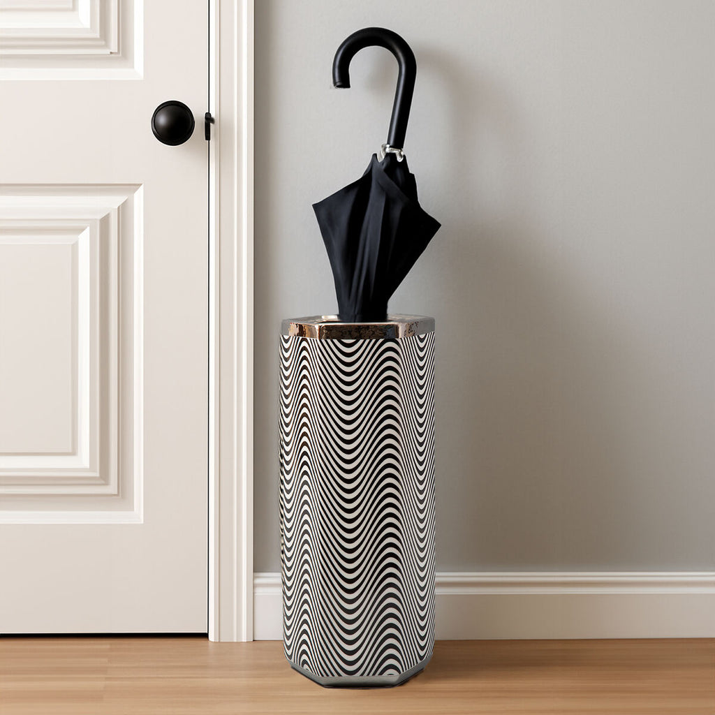 Wavy Pattern Umbrella Stand