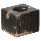 Dark Petrified Wood Tealight Holder